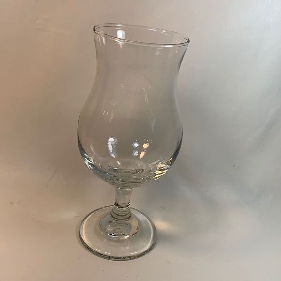 Hurricane Pina Colada Glass Heavy Bottom Rim 16 Oz Each Bar Cocktails One Glass - Picture 1 of 5